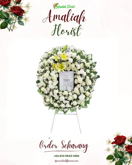 Krans Bunga Duka Troketon